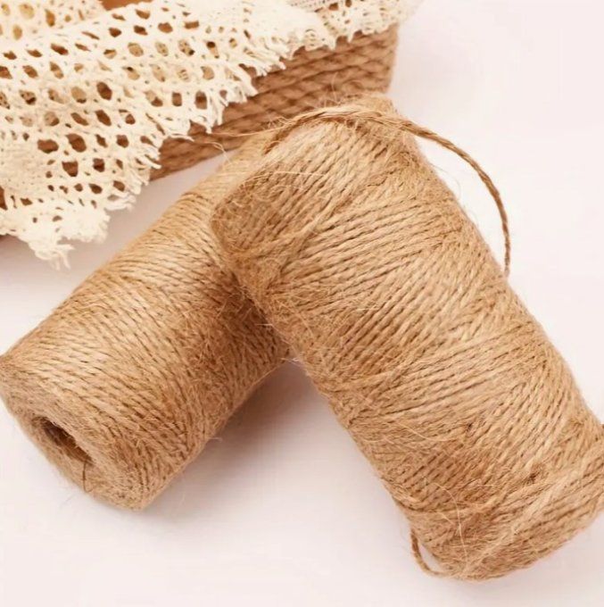 Corde de jute 1m