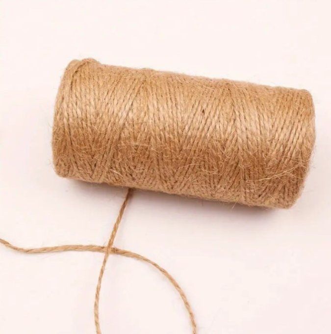 Corde de jute 1m