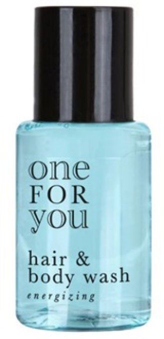 One for You savon d'invité 15g + gel douche 2en1 20ml - Sac en organza