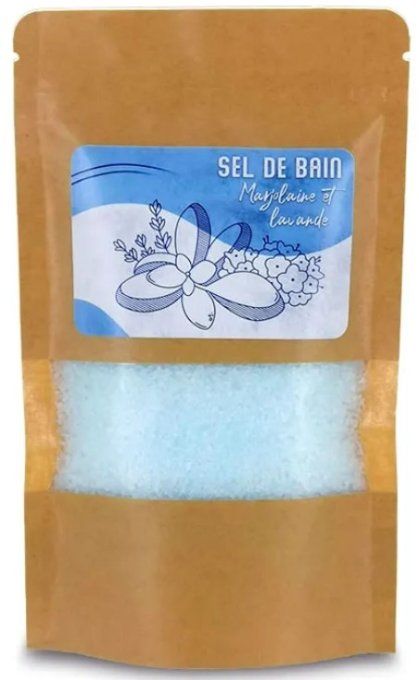 Sels de bain bleu 250g