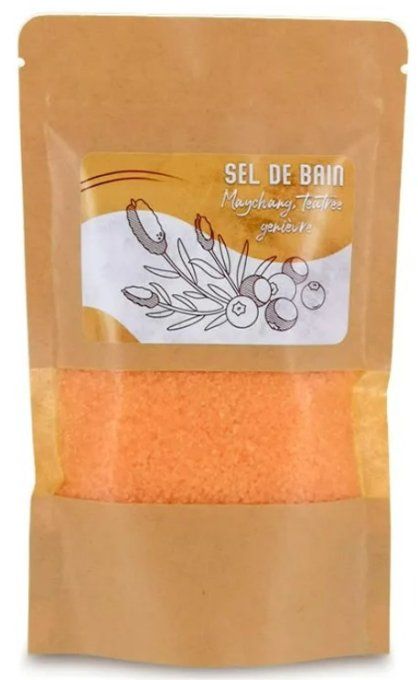 Sels de bain orange 250g